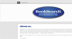 Desktop Screenshot of booksearch.com